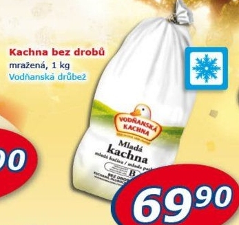 Kachna mražená Vodňanská kachna