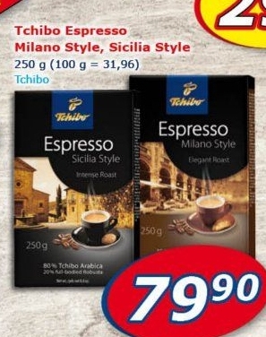 Kávy Tchibo Espresso Milano Style