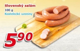 Salám slovenský točený Kostelecké uzeniny