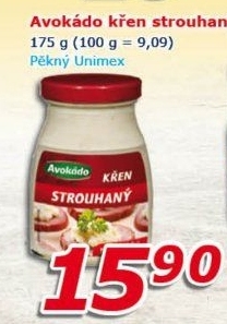 Křen strouhaný Avokádo