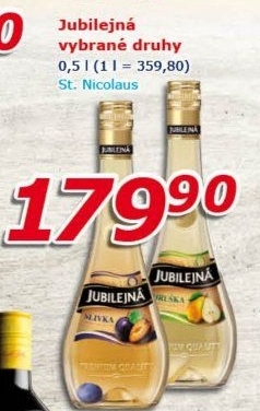 Pálenky Jubilejná St. Nicolaus
