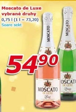 Sekt De Luxe Moscato