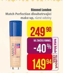 Make up Match Perfection Rimmel