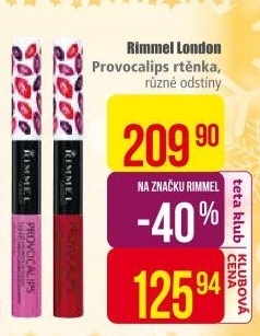 Tekutá rtěnka Provocalips Rimmel