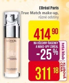 Make up True Match L’Oréal