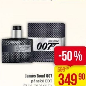 Toaletní voda pánská 007 James Bond