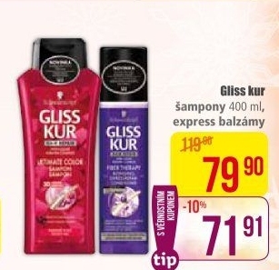 Šampon Gliss Kur Schwarzkopf
