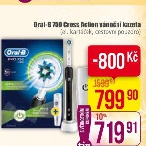 Dárková kazeta Oral-B Pro 750 Cross Action