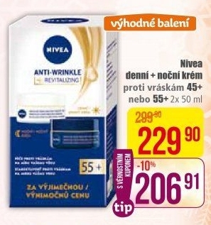 Balení krém denní a noční proti vráskám Nivea