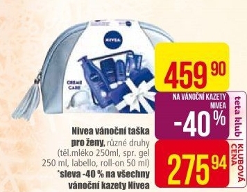 Taška dárková dámská Nivea