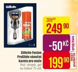 Dárková kazeta pánská Proglide Fusion Gillette