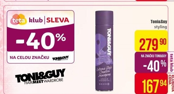 Sprej na vlasy stylingový Toni&amp