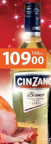 Aperitivy Cinzano
