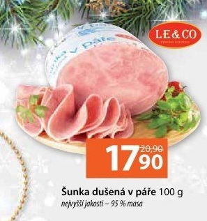 Šunka dušená nejvyšší jakosti LE&amp