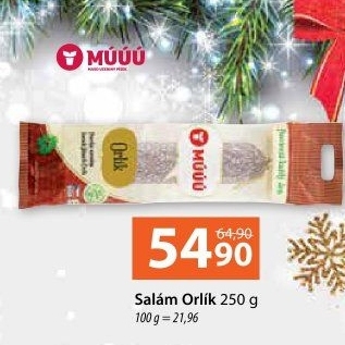 Salám Orlík Maso uzeniny Písek