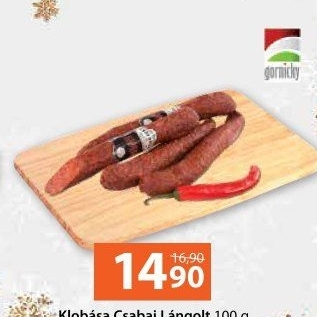 Klobása Csabai Lángolt
