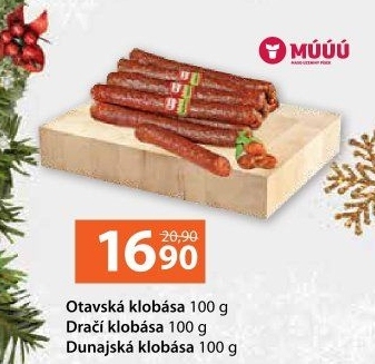 Otavská klobása Maso uzeniny Písek