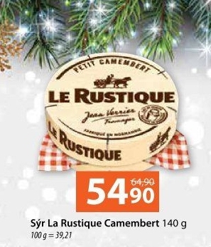 Sýr Camembert Petit Le Rustique