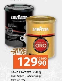 Mletá káva Lavazza