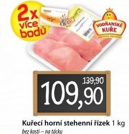 Kuřecí stehenní řízky Vodňanské kuře