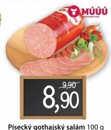Salám Gothaj Maso uzeniny Písek