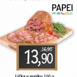Líčka v aspiku Lahůdky Papei