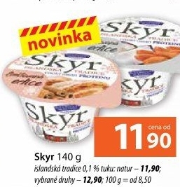 Dezert zakysaný bílý Skyr Bohušovická mlékárna