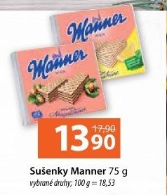 Oplatky Manner