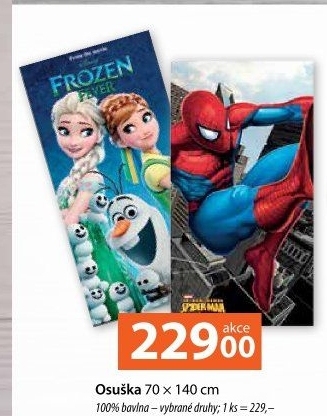 Osuška dětská