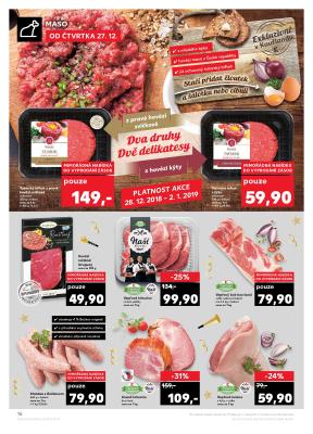 akční leták Kaufland 27.12.2018-2.1.2019