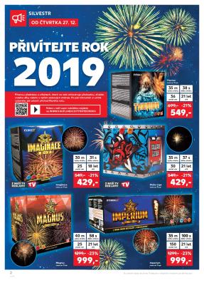 akční leták Kaufland 27.12.2018-2.1.2019
