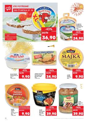 akční leták Kaufland 27.12.2018-2.1.2019