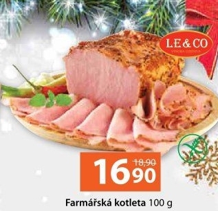 Farmářská kotleta LE&amp