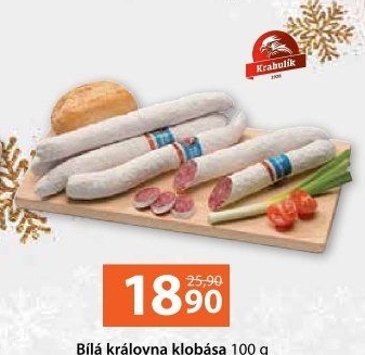 Klobása Bílá královna Krahulík