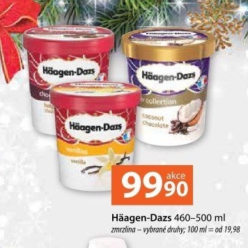 Zmrzlina v kelímku Häagen-Dazs