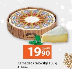 Sýr královský Kamadet Jihočeský Madeta