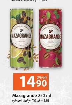Limonáda kávová Mazagrande Tchibo