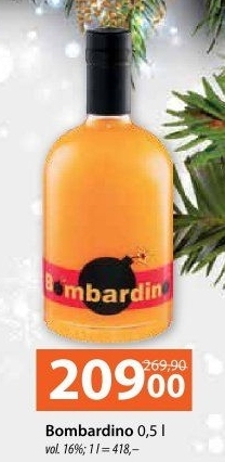 Likér Bombardino