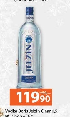 Vodka Boris Jelzin
