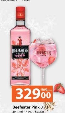 Gin Pink Beefeater