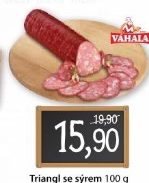 Salám Triangl se sýrem Váhala