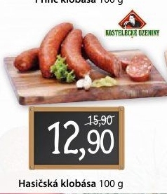 Hasičská klobása Kostelecké uzeniny