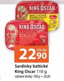 Sardinky baltické King Oscar