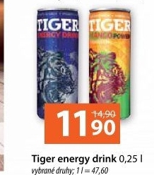 Energetický nápoj Tiger