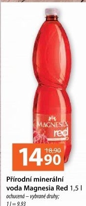 Minerální voda Magnesia Red