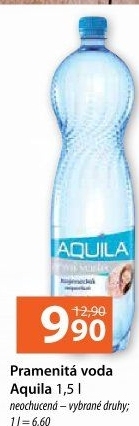 Přírodní voda Aquila