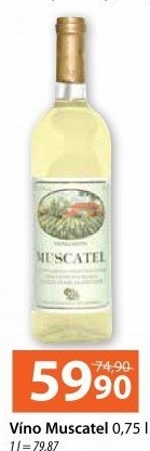 Víno Muscatel Hungarian F. Boranal