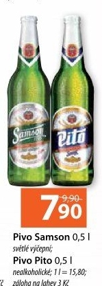 Pivo světlé výčepní 10° Samson