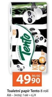Toaletní papír 3vrstvý Kids Tento