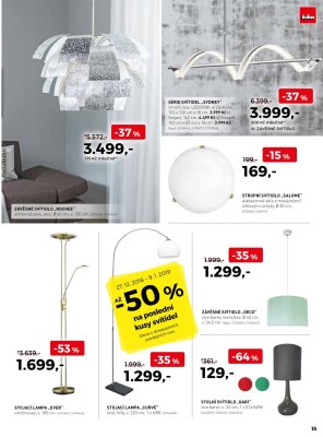 akční leták Kika nábytek 27.12.2018-9.1.2019
